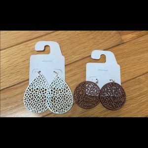 2 pairs of new Maurices Earrings.